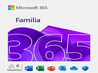 Microsoft 365 Family - Licencia de suscripción (1 año) - hasta 6 personas